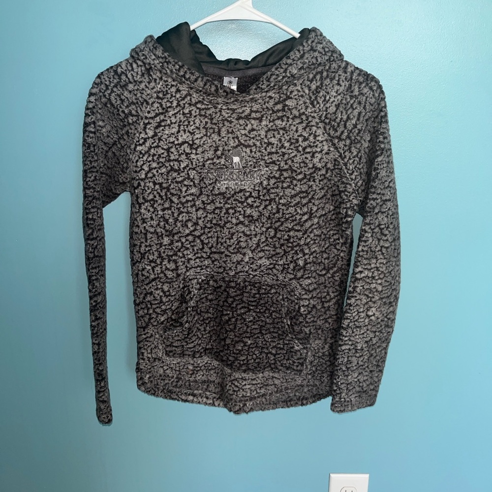 Grey Salt Creek Apparel Fleece Estes Park Hoodie Size: YLG